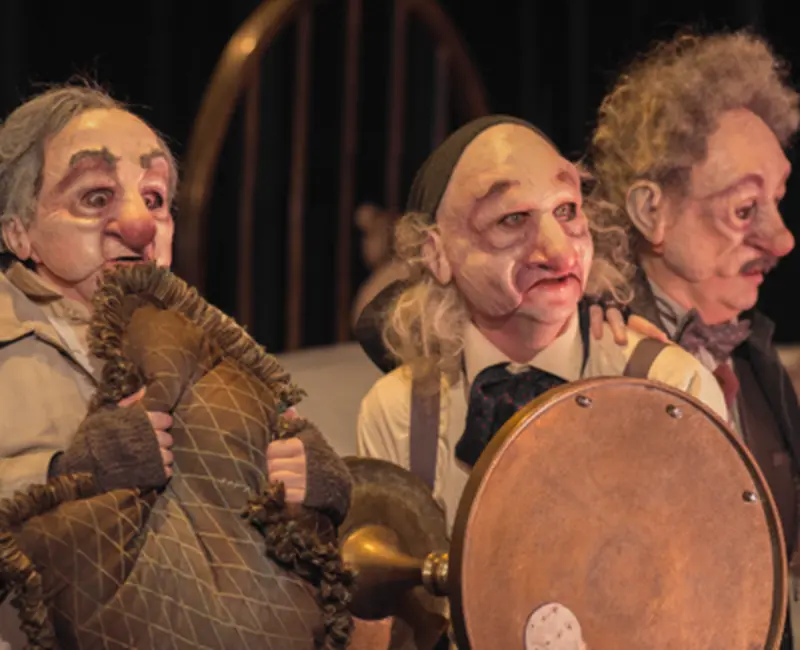 Les trois petits vieux qui ne voulaient pas mourir | Théâtre du Frèt