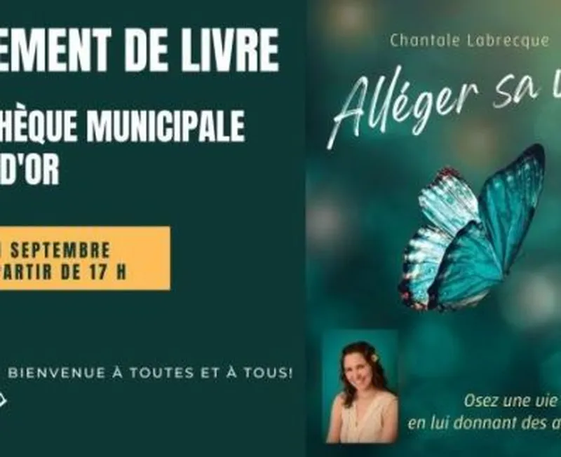 Lancement de livre : Chantale Labrecque