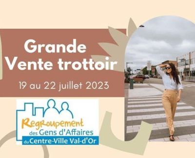 Vente trottoir