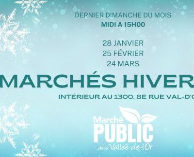 Marché intérieur hivernal